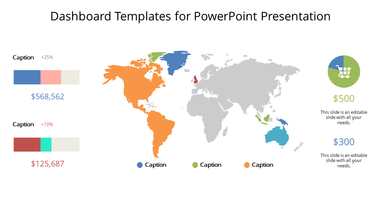 Dashboard Templates for PowerPoint Presentation